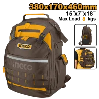 Рюкзак для инструментов INGCO HBP03028 Рюкзак для инструментов INGCO HBP03028