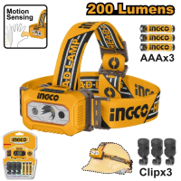 Налобный светодиодный фонарь INGCO HHL013AAA8 Налобный светодиодный фонарь INGCO HHL013AAA8