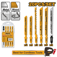 Set 20 lame pentru ferestrau pendular INGCO JSBT2001 Set 20 lame pentru ferestrau pendular INGCO JSBT2001