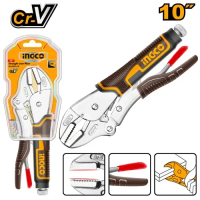 Клещи зажимные 10'' INGCO HSJP0210 Клещи зажимные 10'' INGCO HSJP0210