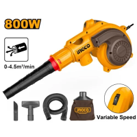 Воздуходувка/пылесос для листьев 800W INDUSTRIAL INGCO AB8038 Воздуходувка/пылесос для листьев 800W INDUSTRIAL INGCO AB8038