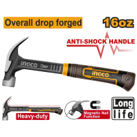 Молоток-гвоздодер INGCO HCH81016 Молоток-гвоздодер INGCO HCH81016