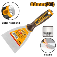 Шпатель 80 мм INGCO HPUT08080 Шпатель 80 мм INGCO HPUT08080