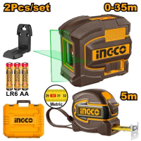 Лазерный нивелир 35 м INDUSTRIAL INGCO HLL680081-1 Лазерный нивелир 35 м INDUSTRIAL INGCO HLL680081-1
