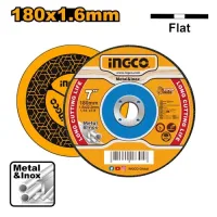 Диск по металу 180*1.6*22.2мм INGCO MCD161801 Диск по металу 180*1.6*22.2мм INGCO MCD161801