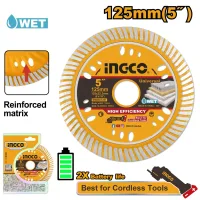 Диск алмазный 125 мм INGCO DMD061251 Диск алмазный 125 мм INGCO DMD061251