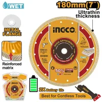 Диск алмазный 180 мм INGCO DMD051801 Диск алмазный 180 мм INGCO DMD051801