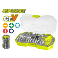 Set surubelnita tip T cu biti 45buc. DYLLU DTSS8B45
