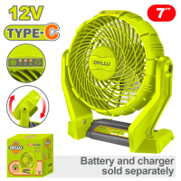 Ventilator pe acumulator(fara acumulator) DYLLU DTLF1507