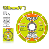 Disc pentru lemn cu carbură brazată 125mm DYLLU DTCCD1K05