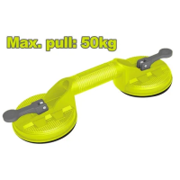 Ventuză dublă pentru sticlă 115mm DYLLU DTKR1G50