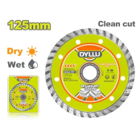 Disc diamant turbo 125mm DYLLU DTDC3K03