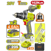 Mașină de înșurubat și găurit cu impact pe acumulator 162N.m DYLLU DTCDP16281
