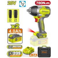 Masina de insurubat cu impact cu acumulator 780N.m DYLLU DTCD1B785