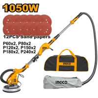 Машина для шлифовки стен 1050Вт INDUSTRIAL INGCO DWS10501