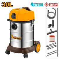 Универсальный пылесос 1400Вт 30Л INGCO INDUSTRIAL VC14301
