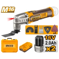 Многофункциональный инструмент с аккумулятором 16V/2*2.0Ah INGCO CMLI16222