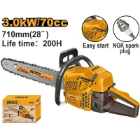 Бензопила цепная 3.0кВт INGCO GCS5702811