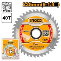 Disc pentru lemn 235mm 40T INGCO TSB123525