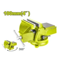 Menghină de lacătușarie rotativ cu nicovala 100 mm DYLLU DTBV1A04 Menghină de lacătușarie rotativ cu nicovala 100 mm DYLLU DTBV1A04