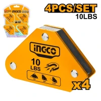 Dispozitiv magnetic pentru sudura set 4buc INGCO AMWH4001
