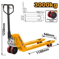 Тележка для поддонов 3000Кг INGCO HHPT01301