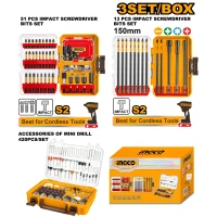 Set biti 3buc INGCO COS260484