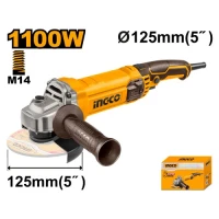 Углошлифмашина AG110038 125mm 1100W INGCO Углошлифмашина AG110038 125mm 1100W INGCO