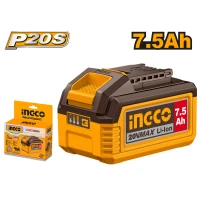 Ионно-литиевая батарея 7.5Ah 20V INGCO FBLI2075