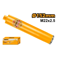 Буровая коронка с алмазным напылением 152mm INGCO DCB581528