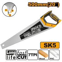 Пила по дереву 500 мм INGCO HHAS28500