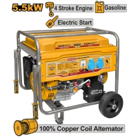 Бензиновый генератор 5.5kW INDUSTRIAL INGCO GE55003