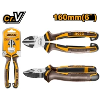 Кусачки боковые 160 мм INGCO HDCP28168