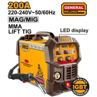 Сварочный аппарат 200A INGCO ING-MGT20058