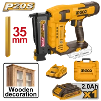 Capsator pe acumulator 20V/1*2Ah INGCO CBNLI3606