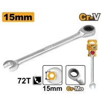 Ключ гаечный комбинированный 15mm CR-V INGCO HCSPAR151