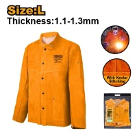 Jachetă de sudură din piele PVC L DYLLU HGV0303 Jachetă de sudură din piele PVC L DYLLU HGV0303