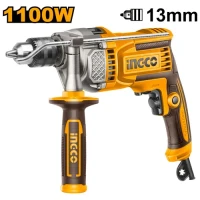 Электродрель ударная 1100Вт INGCO ID110028