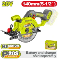 Ferestrău circular compatibil cu acumulator 140mm DYLLU DTLWP5630 Ferestrău circular compatibil cu acumulator 140mm DYLLU DTLWP5630