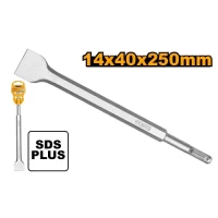 Зубило плоское SDS Plus 14x250х40 мм INGCO DBC0122502 Зубило плоское SDS Plus 14x250х40 мм INGCO DBC0122502