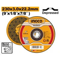 Диск по металу 230*3.0*22.2мм INGCO MCD302301HA