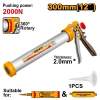 Pistol pentru silicon 300mm INGCO HCG8812