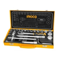 Set de capuri 1/2 24 buc cu clinchet INDUSTRIAL INGCO HKTS0243