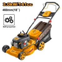Masina de tuns gazon cu benzina INGCO 3kW 4HP 460mm GLM141182 Masina de tuns gazon cu benzina INGCO 3kW 4HP 460mm GLM141182