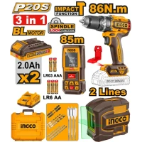 Set instrumente 3buc INGCO COSLI251189