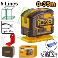 Лазерный нивелир 30 м INDUSTRIAL INGCO HLL306502 Лазерный нивелир 30 м INDUSTRIAL INGCO HLL306502