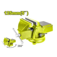 Menghină de lacătușarie rotativ cu nicovala 125mm DYLLU DTBV1A05 Menghină de lacătușarie rotativ cu nicovala 125mm DYLLU DTBV1A05
