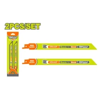 Set lamă pentru metal ferestrău alternativ 225mm 14TPI-BIM-Milled 2buc. DYLLU DTJT1122BF