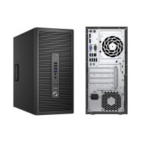 HP ProDesk 600 G2 Microtower COA Win8/10 Pro — Intel Core i5-6500 @ 3.20GHz - 3.60GHz 8192MB (2x4GB) DDR4 128GB SSD + 500GB HDD DVD HP ProDesk 600 G2 Microtower COA Win8/10 Pro — Intel Core i5-6500 @ 3.20GHz - 3.60GHz 8192MB (2x4GB) DDR4 128GB SSD + 500GB HDD DVD