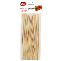 Betisoare frigarui clasice 20 cm, 100 buc./pach.